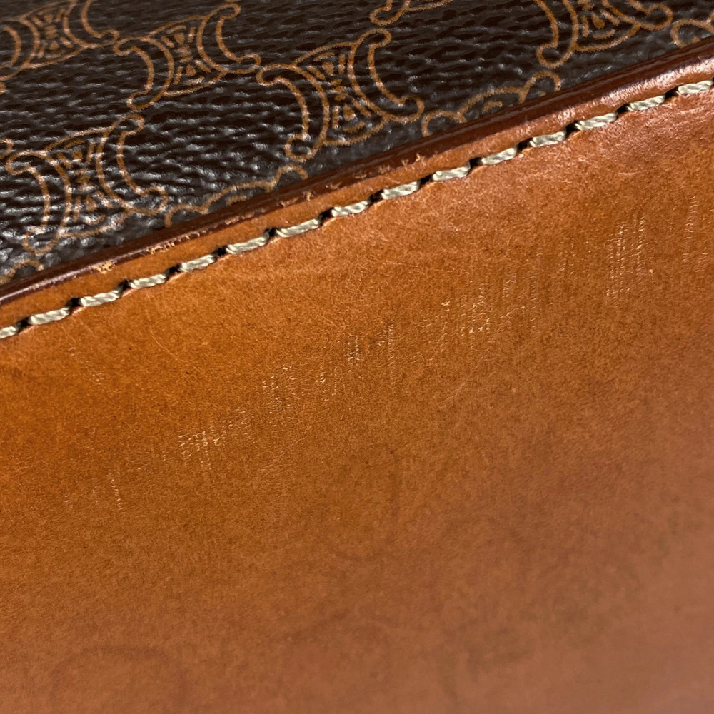 Celine Macadam handbag canvas brown - Picture 2 of 6